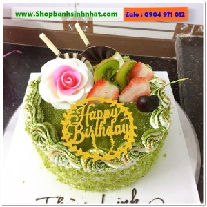 Bánh Sinh Nhật Trà Xanh - VL111